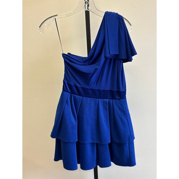Jay Godfrey Dresses & Skirts - Jay Godfrey Blue One Shoulder Formal Dress Size 4 #49981